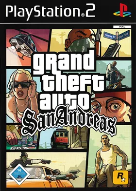 Grand Theft Auto - San Andreas box cover front